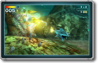 Nintendo 3ds 星際火狐64 3D 遊戲畫面