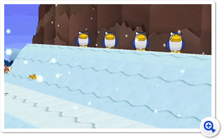企鵝仔的滑行攻擊